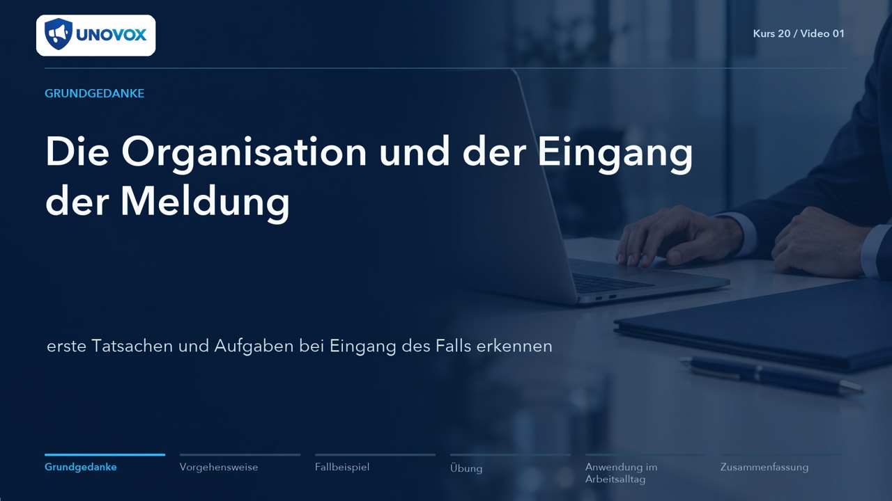 From reporting to prevention: a complete case study