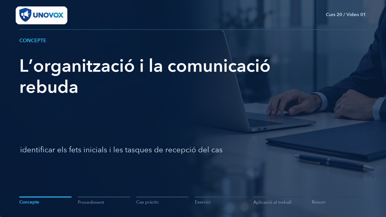 De la comunicació a la prevenció: un cas pràctic complet