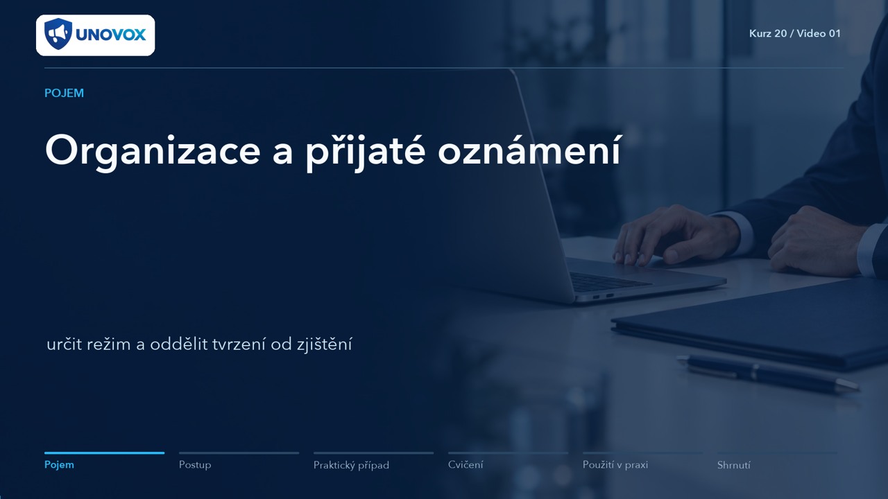 Od oznámení k prevenci: souvislá případová studie