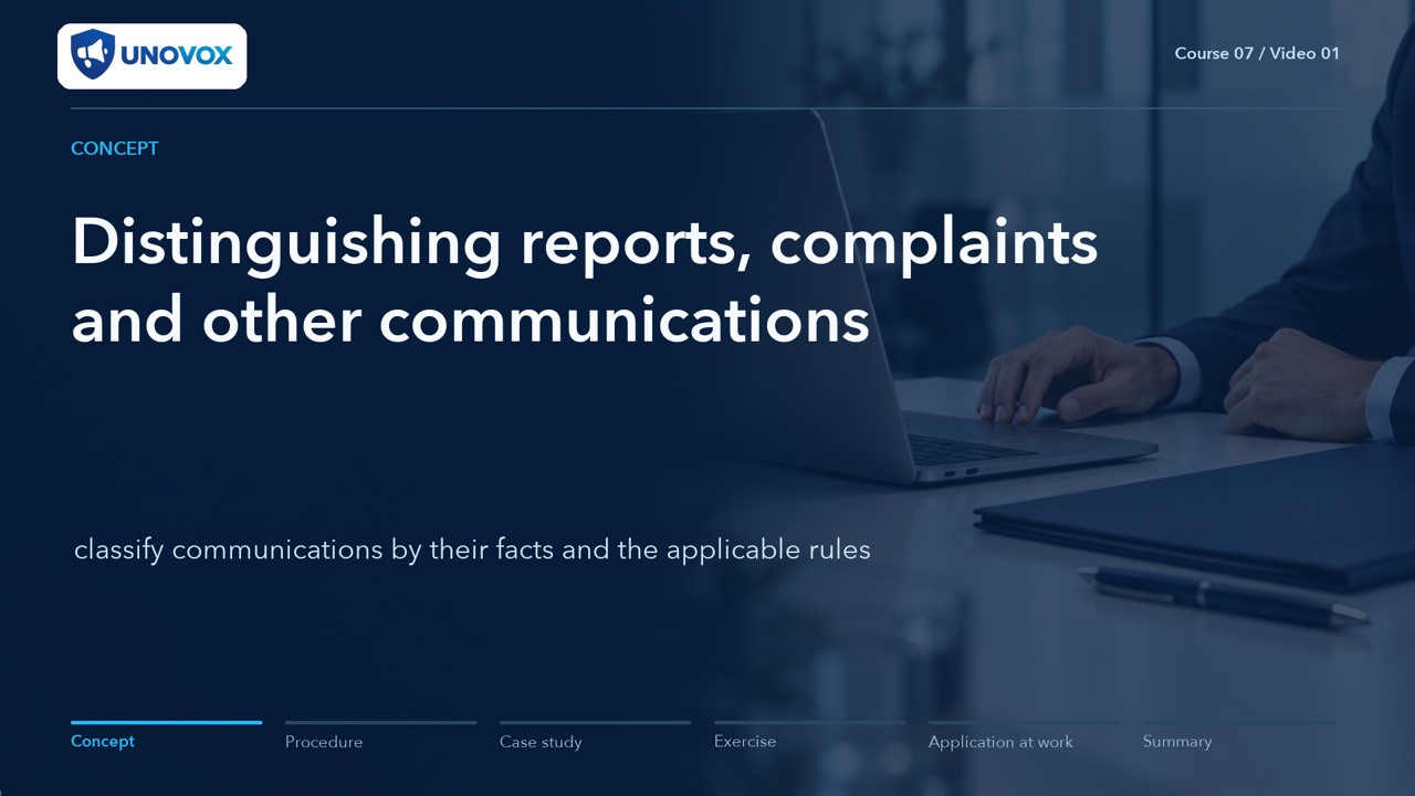 Triage and referral of reports