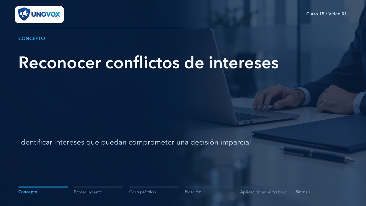 Conflicts of interest, gifts and hospitality
