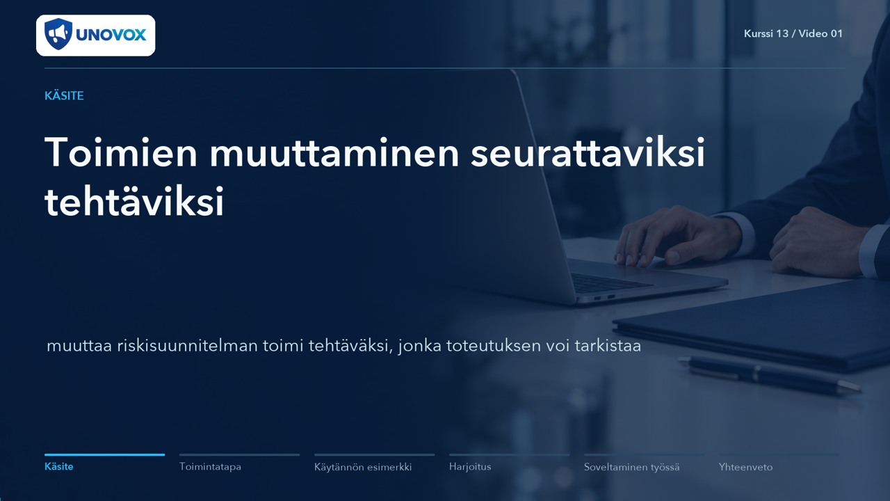 Kontrollien seuranta ja integriteettiraportointi
