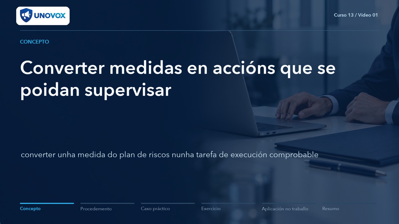 Supervisar controis e preparar informes de integridade