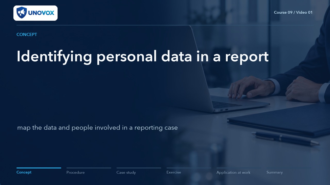 Data protection in whistleblowing channels
