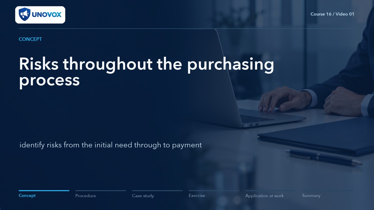 Preventing corruption in procurement and supplier relationships