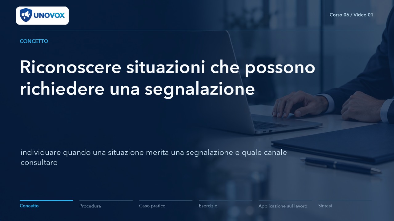 Come utilizzare un canale di segnalazione