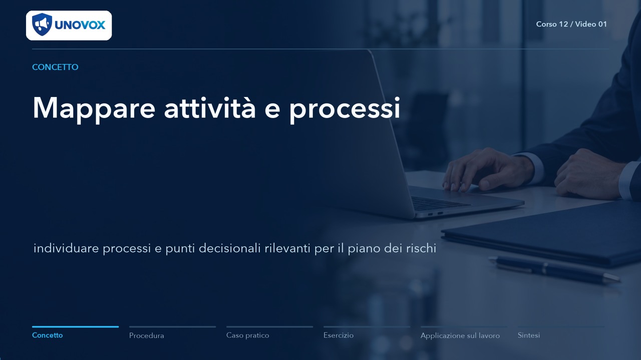 Costruire una matrice dei rischi di corruzione e misure preventive