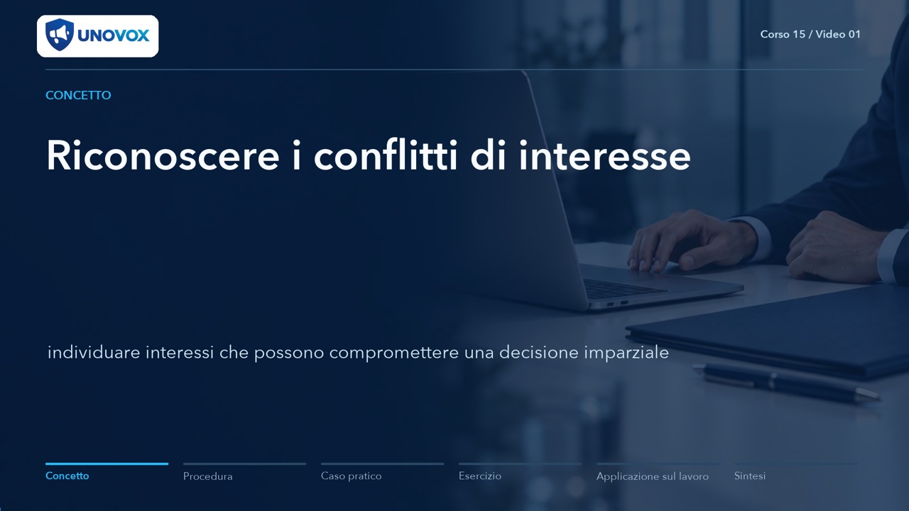 Conflitti di interesse, regali e ospitalità