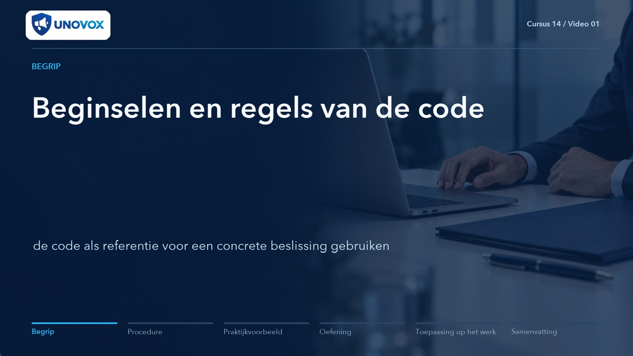 The code of conduct in everyday work