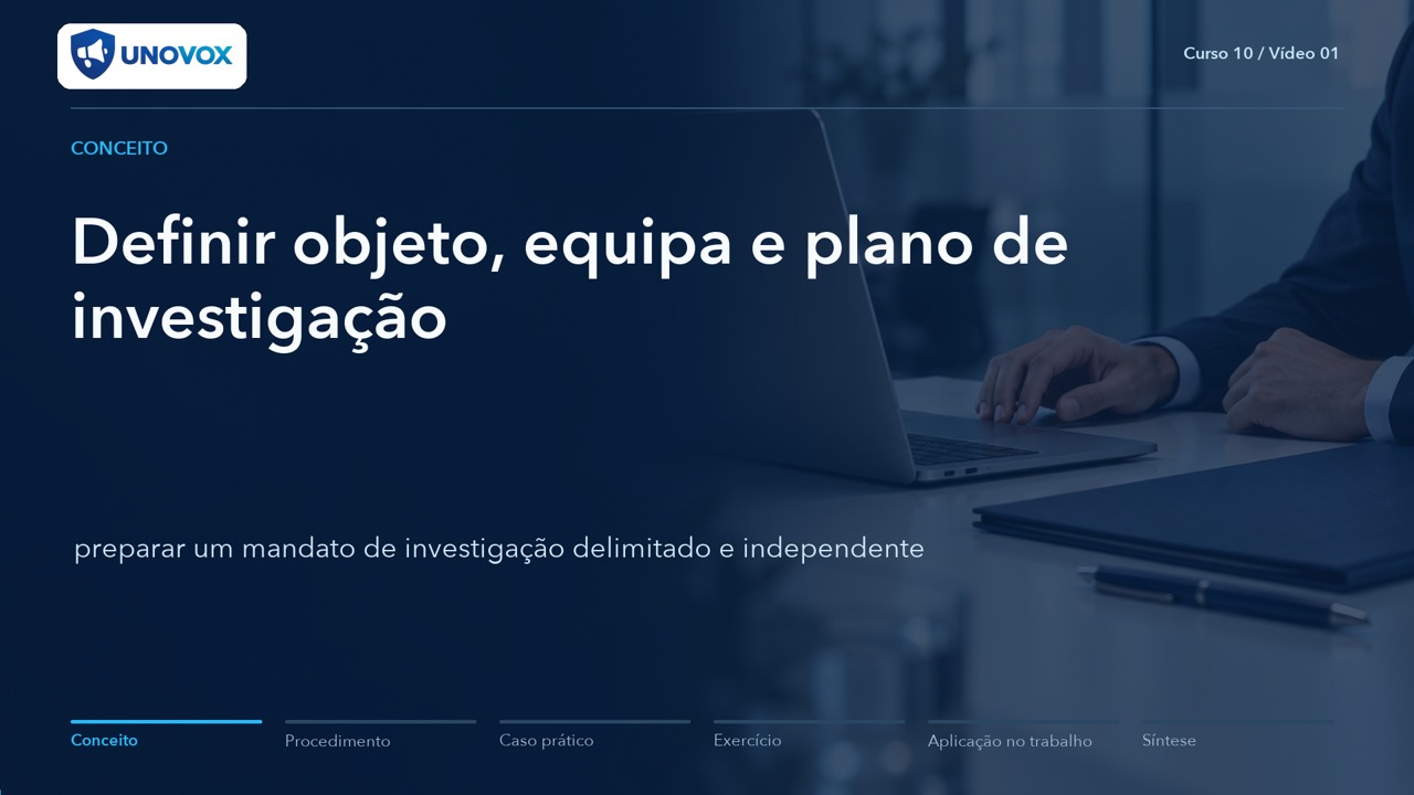 Investigações internas: fundamentos e boas práticas