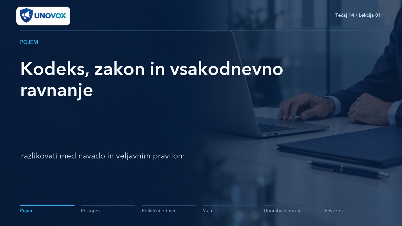 Kodeks ravnanja in etično odločanje