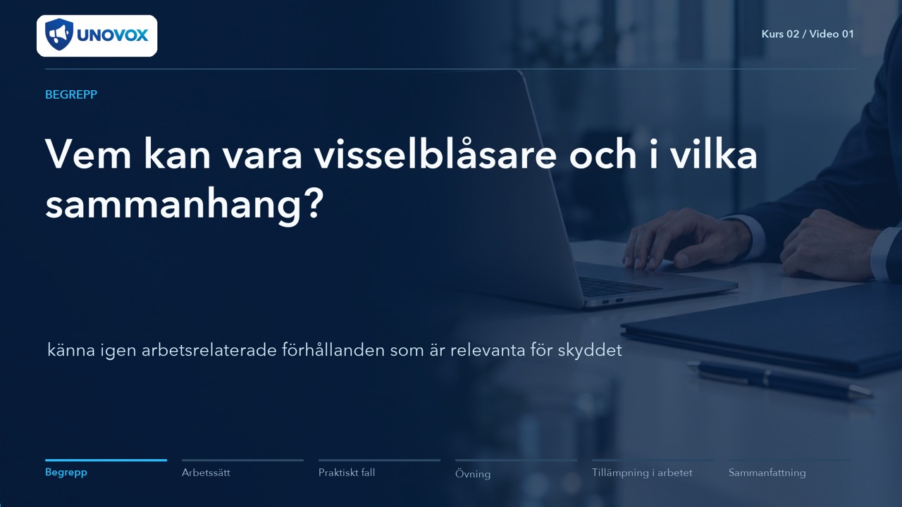 Skydd för visselblåsare: förstå nationell lag