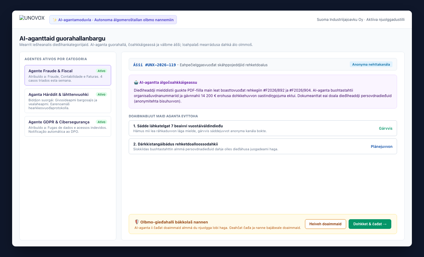 UNOVOX AI-agenttaid govastat automáhtalaš dutkamiin ja olmmošlaš dohkkehemiin